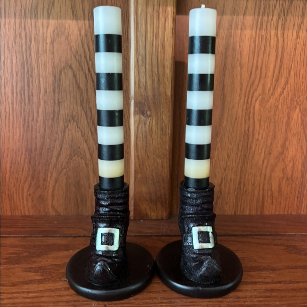 Witch Leg Taper Candles - Picture 2 of 3